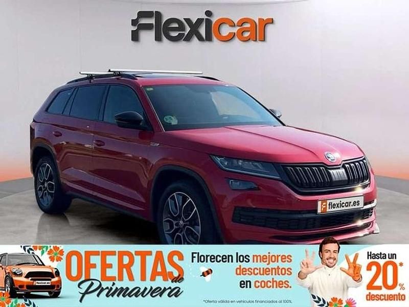 Usado Skoda Kodiaq SportLine 179 CV (131 kW) 2018 Rojo SUV