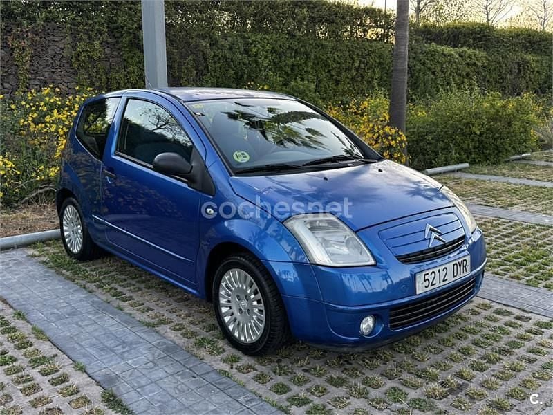 Usado Citroën C2 70 CV (51 kW) 2006 Azul Utilitario