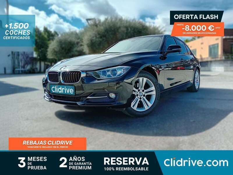 Negro Usado 2015 BMW 318 Berlina | 13.590 € (Buen precio) - Imagen 1/3