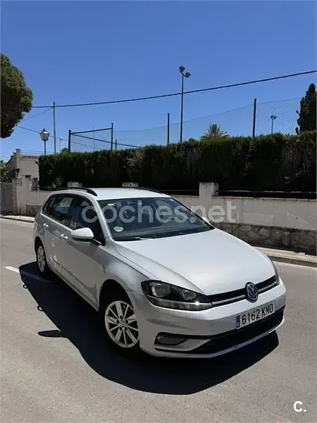 Usado VW Golf VII Advance 115 CV (84 kW) 2018 Gris / plata Familiar