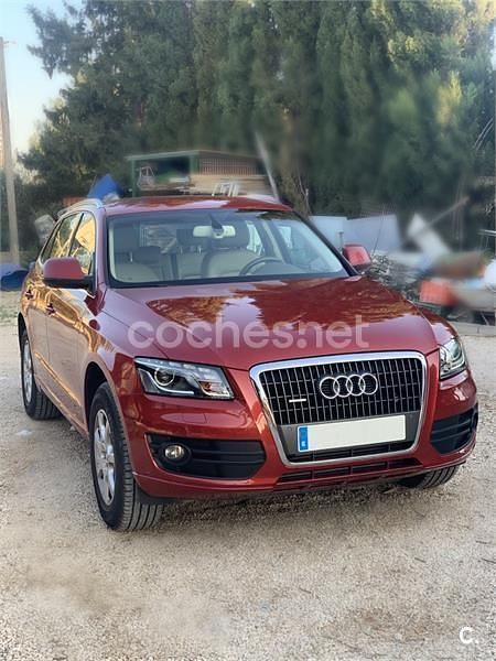 Usado Audi Q5 170 CV (125 kW) 2010 Granate SUV