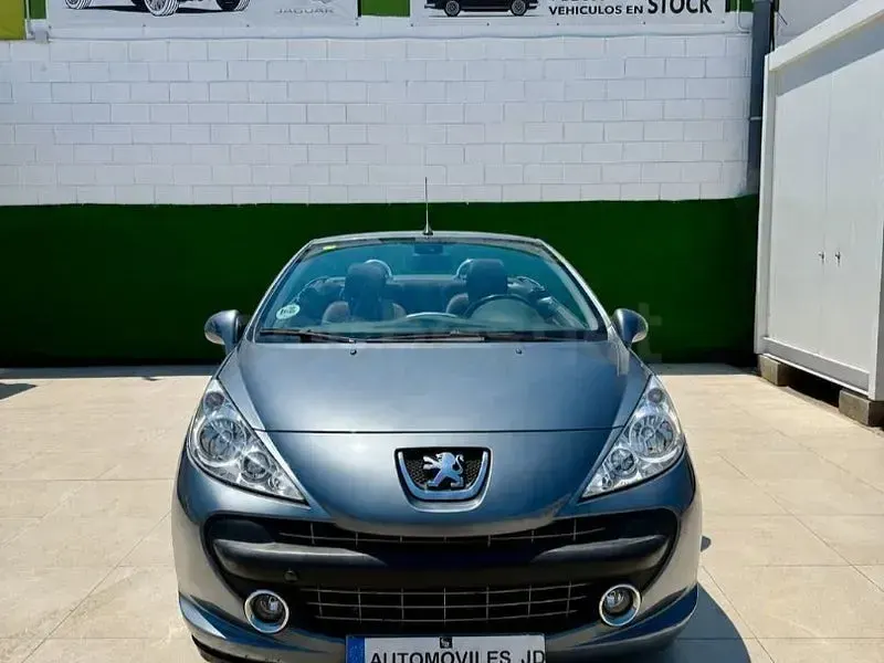 Usado Peugeot 207 CC Sport 110 CV (80 kW) 2008 Azul Descapotable
