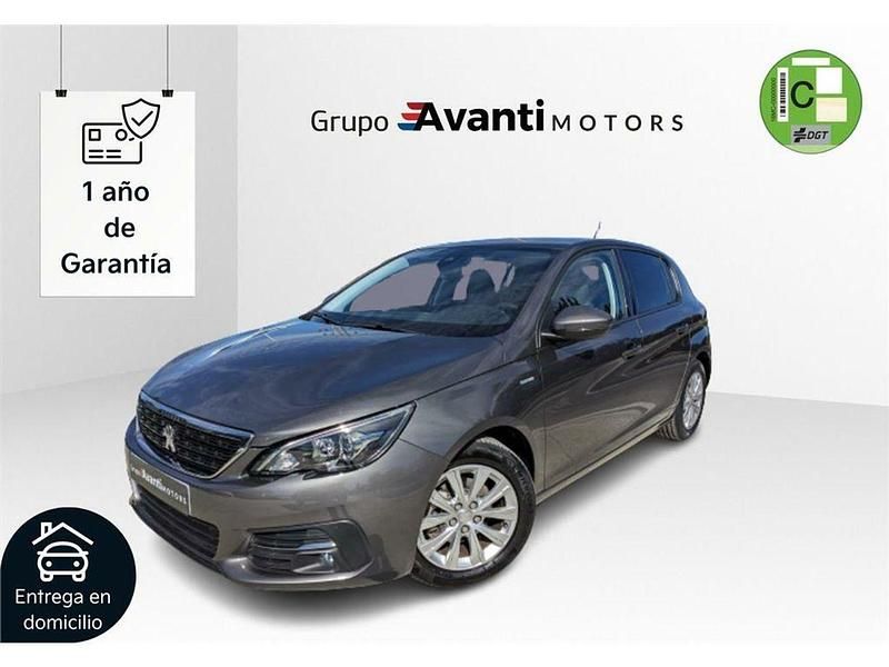 Gris Usado 2019 Peugeot 308 Style Berlina | 13.690 € (Un poco caro) - Imagen 1/4