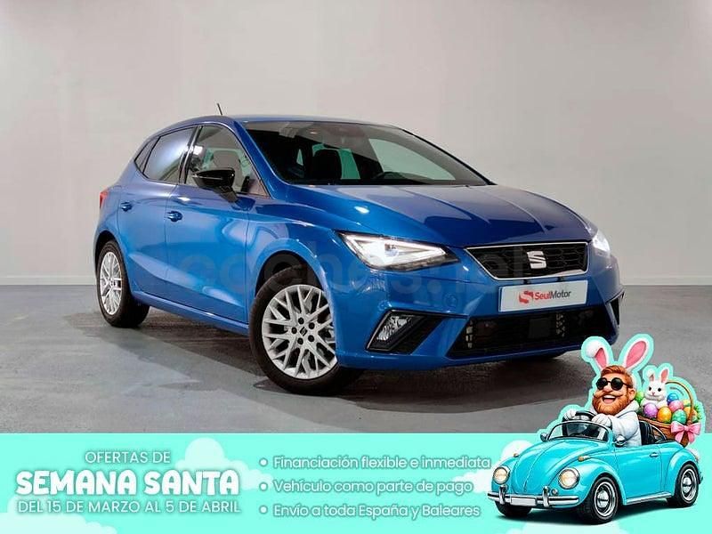 Usado Seat Ibiza FR 115 CV (84 kW) 2024 Azul Utilitario