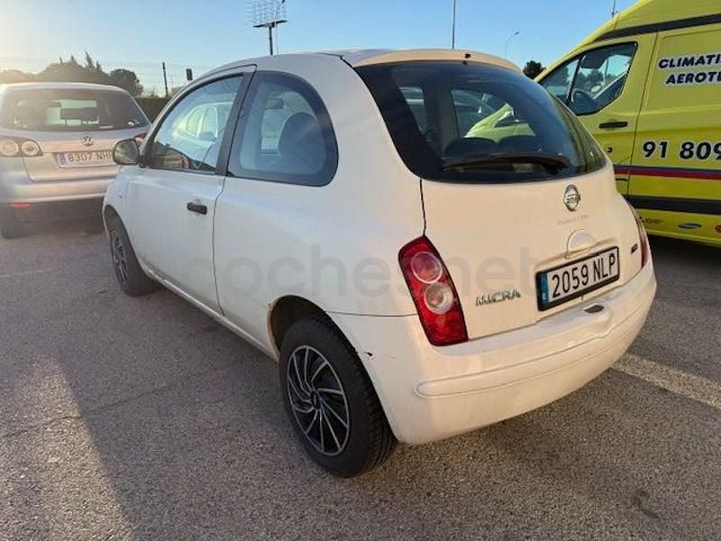 Usado Nissan Micra Visia 80 CV (58 kW) 2009 Blanco Berlina