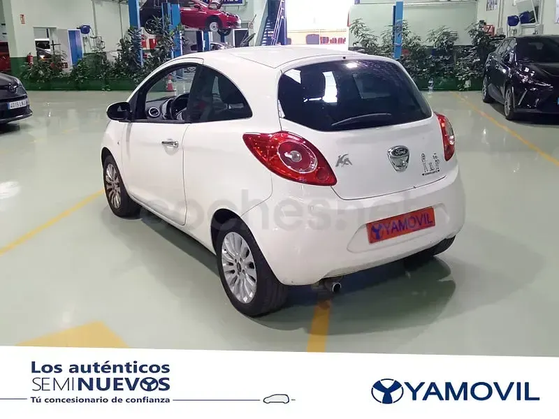 Usado Ford Ka Titanium 69 CV (50 kW) 2015 Blanco Berlina