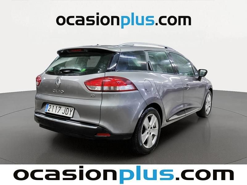 Usado Renault Clio GrandTour Dynamique 90 CV (66 kW) 2015 Gris Familiar