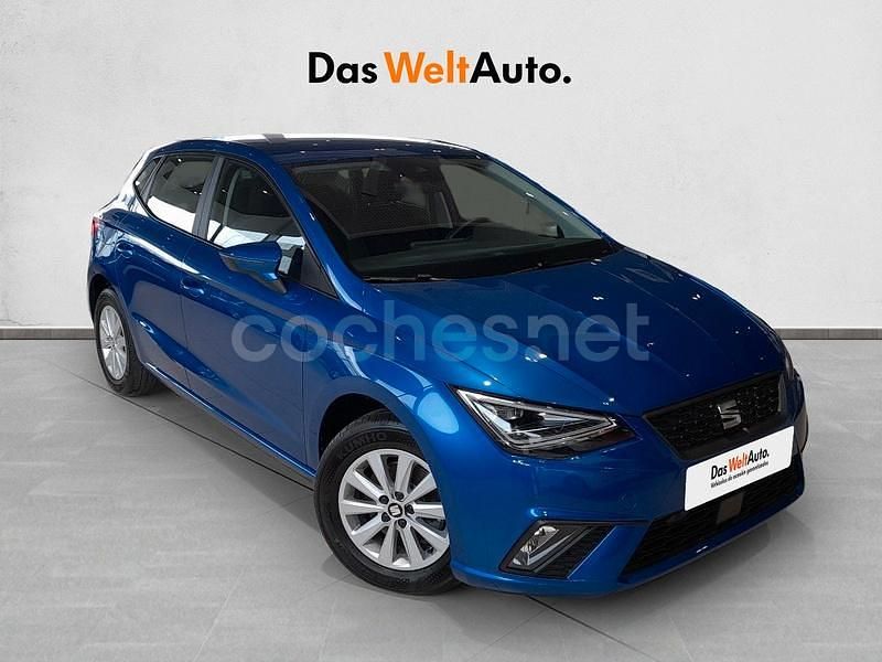 Azul Usado 2023 Seat Ibiza Style Berlina | 17.390 € (Precio justo) - Imagen 1/4