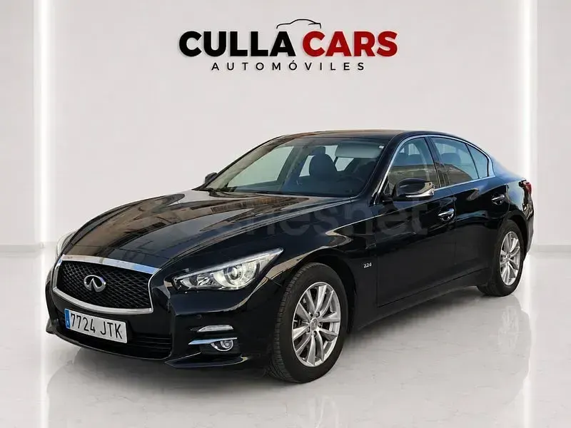 Usado Infiniti Q50 Sport Tech 170 CV (125 kW) 2016 Negro Berlina