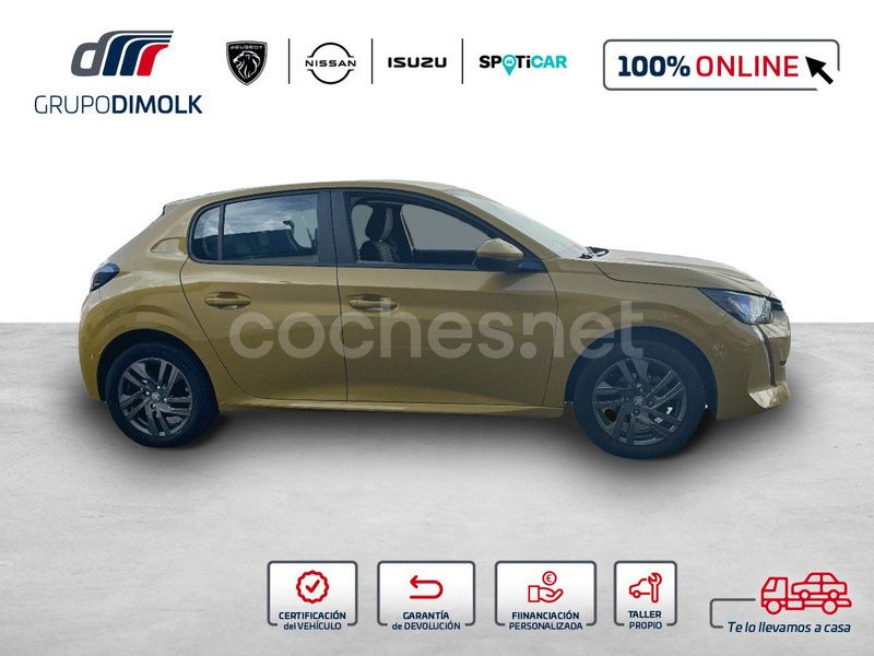 Usado Peugeot 208 Active 75 CV (55 kW) 2020 Amarillo Utilitario