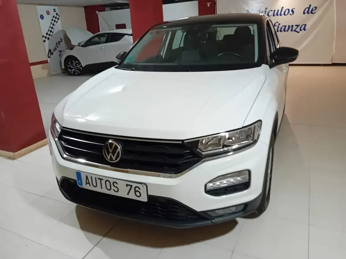 Usado VW T-Roc Advance 115 CV (84 kW) 2020 Blanco SUV