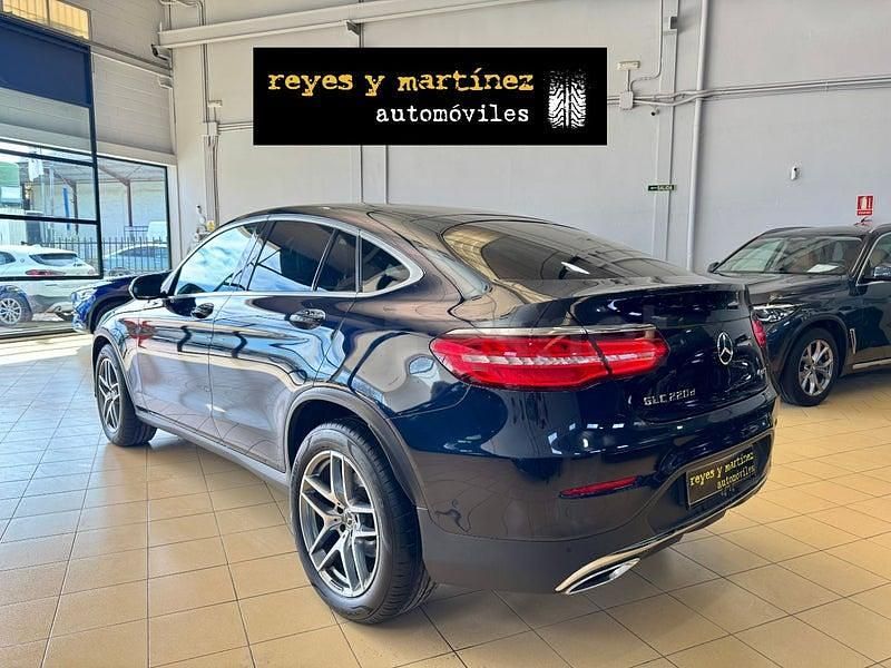 Usado Mercedes GLC220 194 CV (142 kW) 2019 Azul Coupe