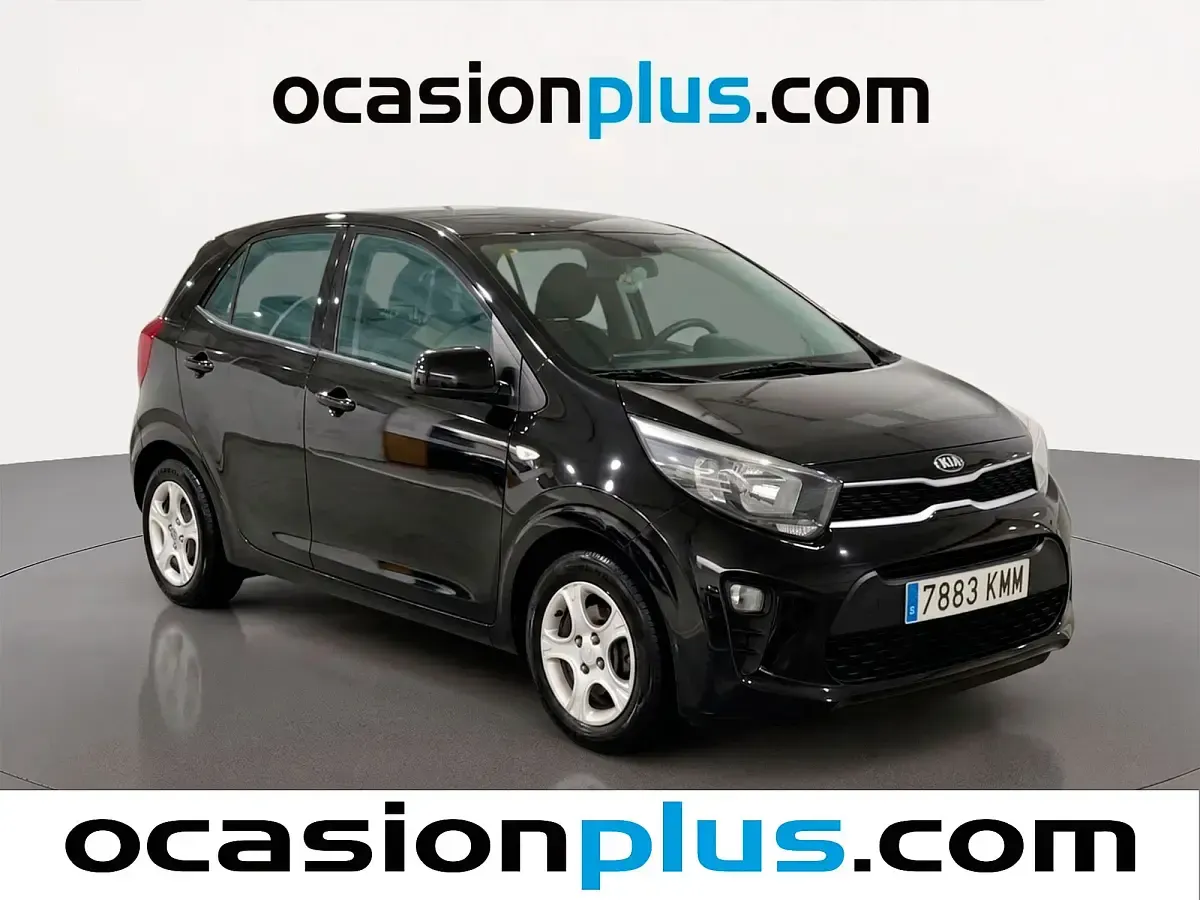 Usado Kia Picanto Plus 67 CV (49 kW) 2018 Negro Utilitario