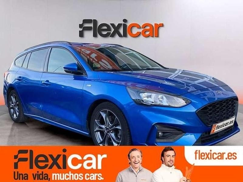 Usado Ford Focus ST-Line 150 CV (110 kW) 2019 Azul Familiar