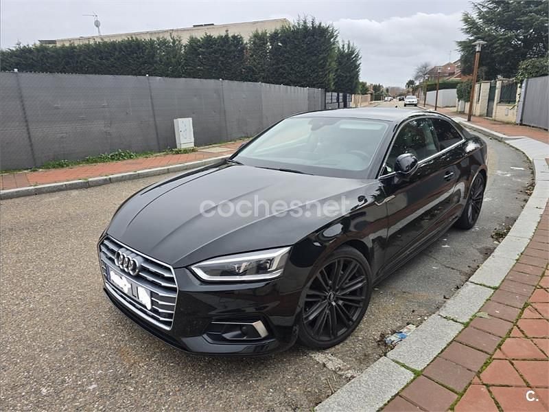 Usado Audi A5 S-Line 218 CV (160 kW) 2016 Negro Coupe