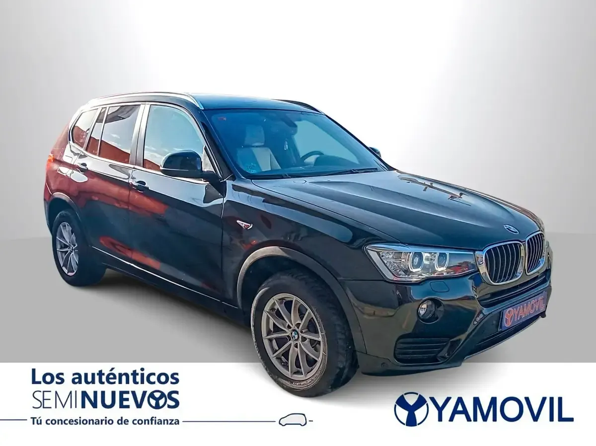 Usado BMW X3 190 CV (139 kW) 2017 Negro SUV