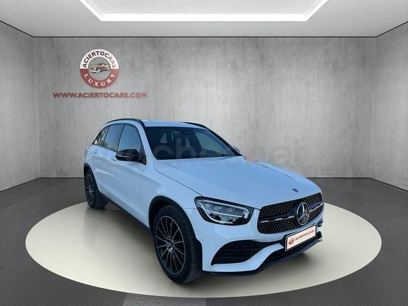 Usado Mercedes GLC220 194 CV (142 kW) 2022 Blanco SUV