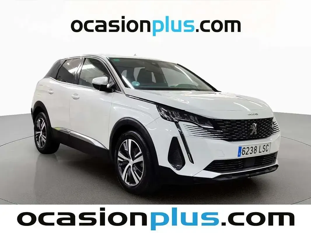 Usado Peugeot 3008 Allure 131 CV (96 kW) 2021 Blanco SUV