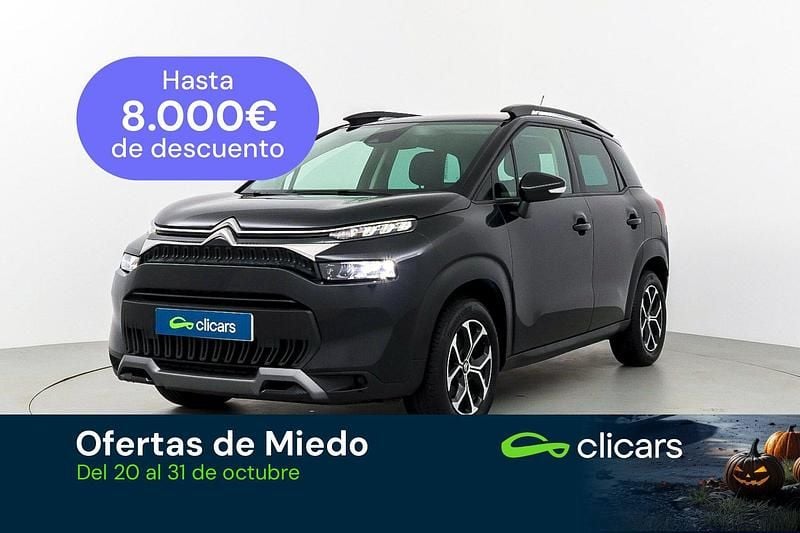 Negro Usado 2024 Citroën C3 Aircross PureTech SUV | 14.990 € (Precio justo) - Imagen 1/4