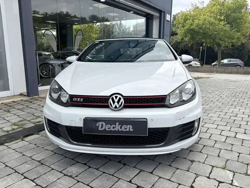 Usado VW Golf Cabriolet GTI 211 CV (155 kW) 2013 Blanco Descapotable