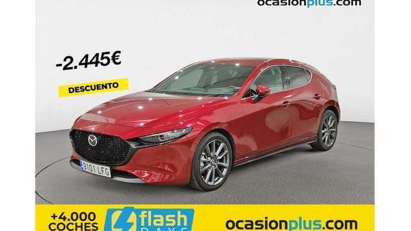 Rojo Usado 2020 Mazda 3 Utilitario | 19.910 € (Precio justo) - Imagen 1/3