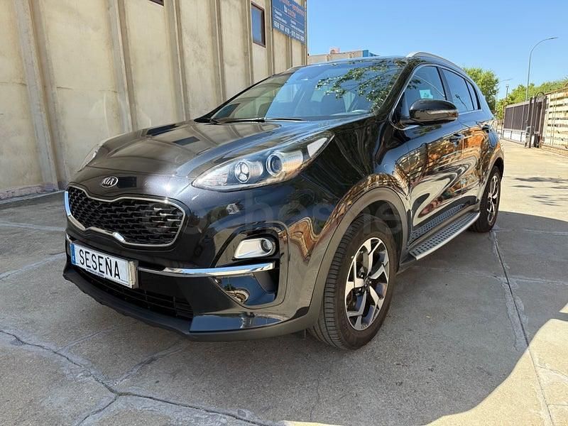 Usado Kia Sportage Plus 115 CV (84 kW) 2019 Negro SUV