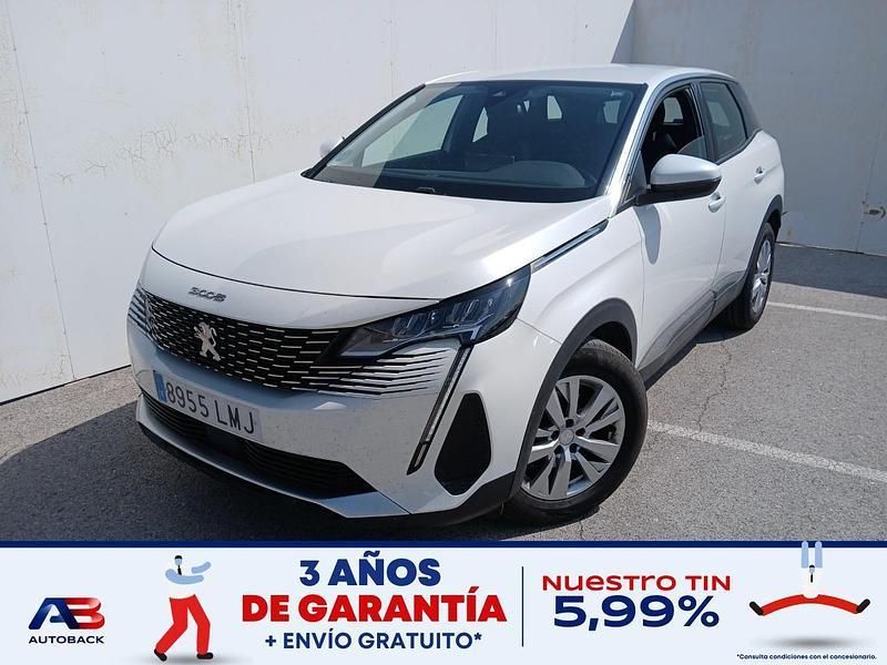 Blanco Usado 2021 Peugeot 3008 Active SUV | 15.550 € (Buen precio) - Imagen 1/3