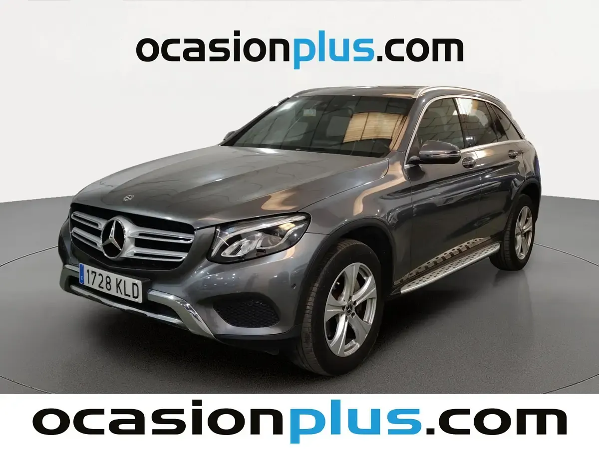 Usado Mercedes GLC220 170 CV (125 kW) 2017 Gris SUV