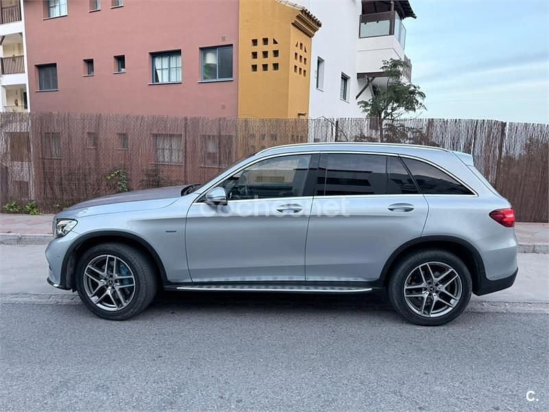 Usado Mercedes GLC350 320 CV (235 kW) 2017 Azul SUV