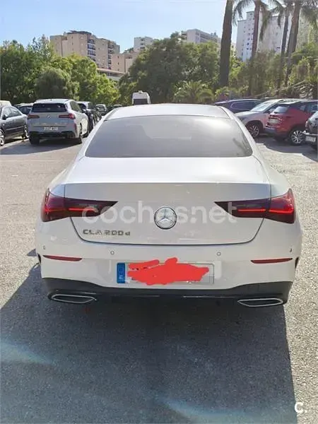 Usado Mercedes CLA200 150 CV (110 kW) 2024 Blanco Coupe