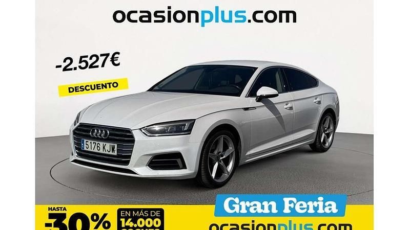 Blanco Usado 2018 Audi A5 Sportback Sport Berlina | 25.273 € (Precio justo) - Imagen 1/4
