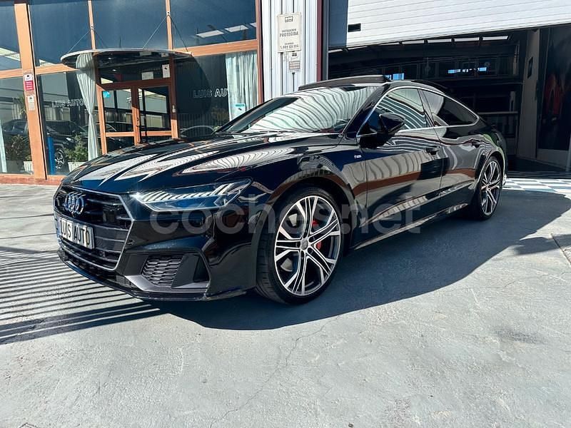 Negro Usado 2020 Audi A7 Sportback Exclusive Utilitario | 44.975 € (Precio justo) - Imagen 1/4