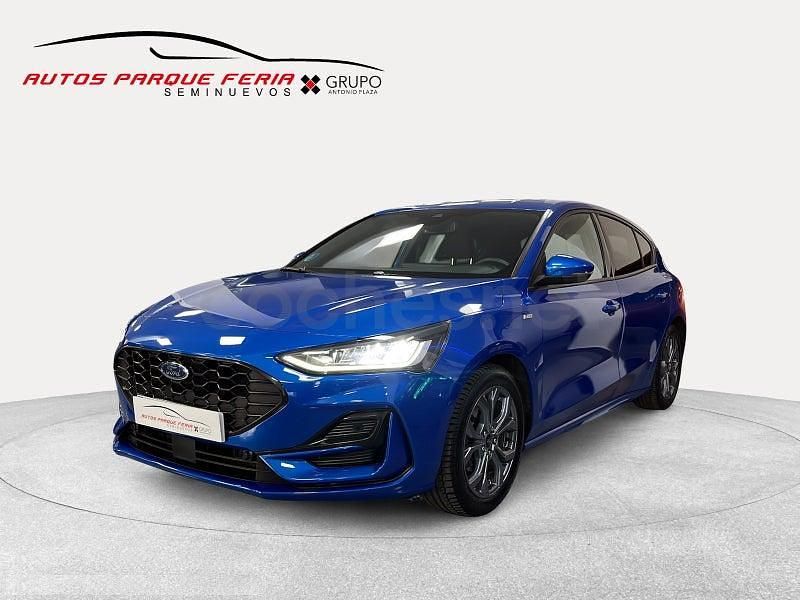 Usado Ford Focus ST-Line 125 CV (91 kW) 2023 Azul Berlina