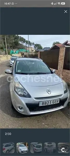Usado Renault Clio Exception 105 CV (77 kW) 2010 Blanco Familiar