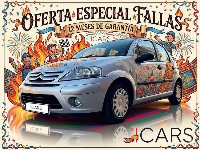 Usado Citroën C3 75 CV (55 kW) 2006 Gris Berlina