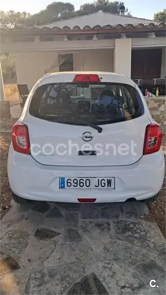 Usado Nissan Micra Acenta 73 CV (53 kW) 2016 Blanco Utilitario