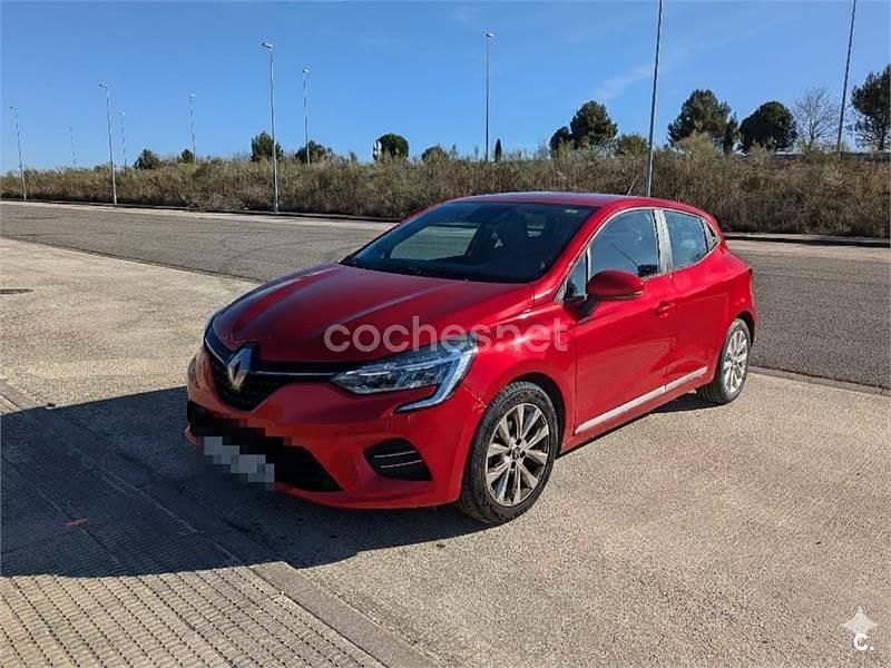 Usado Renault Clio V Intens 100 CV (73 kW) 2020 Rojo Berlina