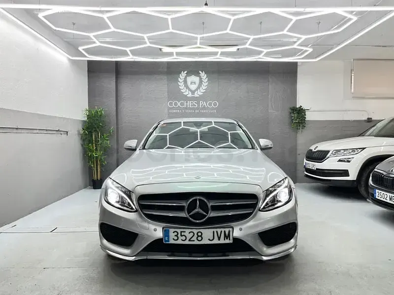 Usado Mercedes C220 170 CV (125 kW) 2017 Gris / plata Berlina