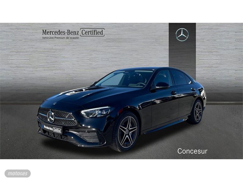 Negro Usado 2024 Mercedes C200 Berlina | 45.900 € (Un poco caro) - Imagen 1/4