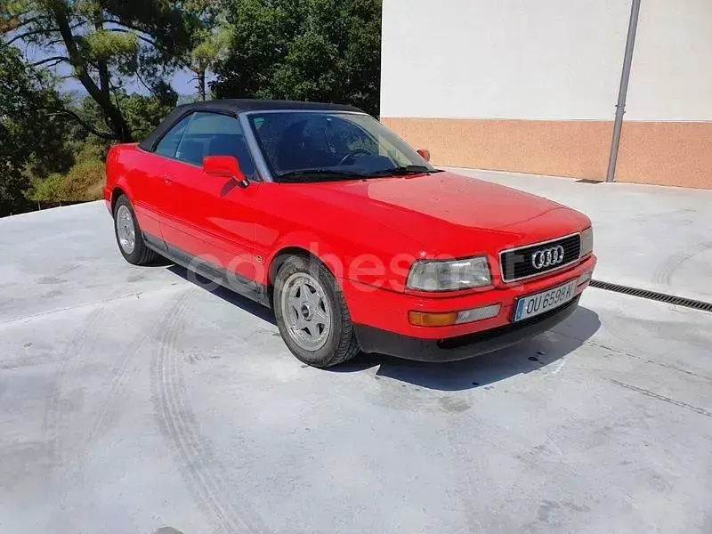 Usado Audi Cabriolet 133 CV (97 kW) 1993 Rojo Descapotable
