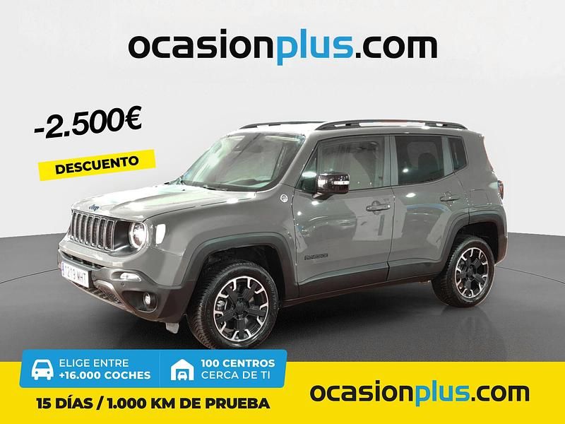 Gris Usado 2023 Jeep Renegade Trailhawk SUV | 27.500 € (Caro) - Imagen 1/4