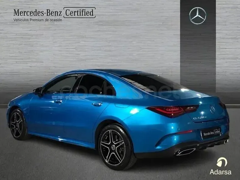 Usado Mercedes CLA250e 218 CV (160 kW) 2024 Azul Coupe