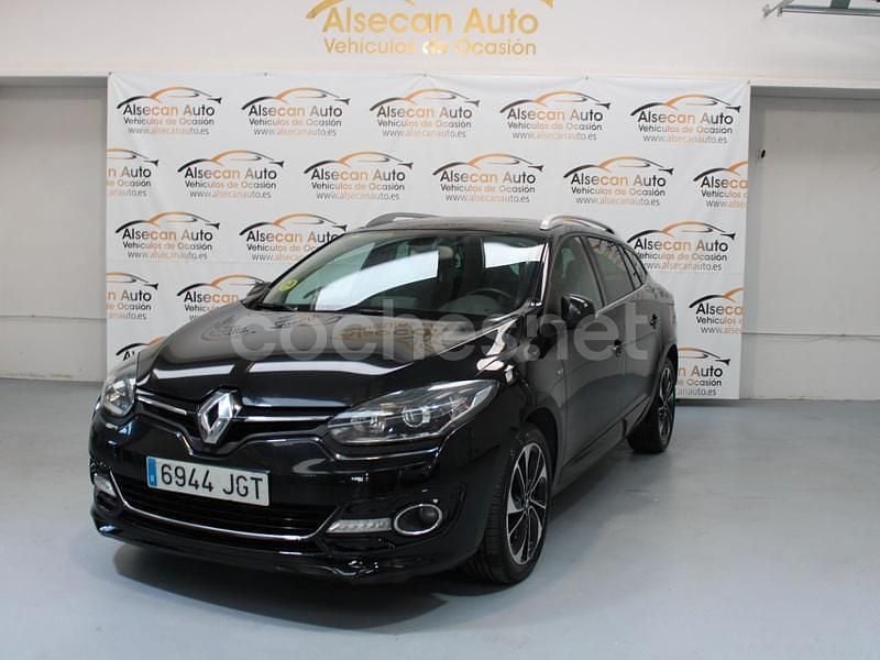 Usado Renault Mégane GrandTour Bose Edition 130 CV (95 kW) 2015 Negro Familiar