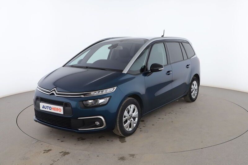 Azul Usado 2021 Citroën C4 SpaceTourer Feel Monovolumen | 16.499 € (Precio justo) - Imagen 1/4