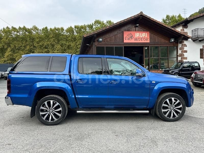 Azul Usado 2018 VW Amarok Aventura Recogida | 33.999 € (Caro) - Imagen 1/4
