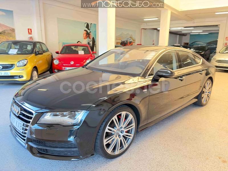 Usado Audi A7 Sportback S-Line 313 CV (230 kW) 2014 Negro Utilitario