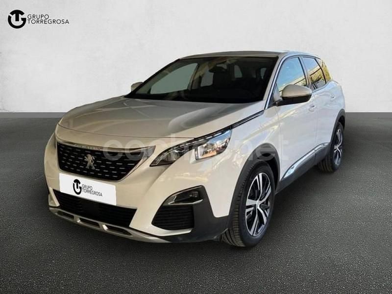 Blanco Usado 2019 Peugeot 3008 Allure SUV | 16.900 € (Un poco caro) - Imagen 1/4