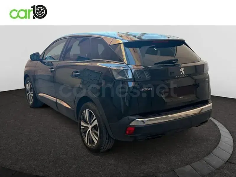 Usado Peugeot 3008 Allure 180 CV (132 kW) 2024 Negro SUV