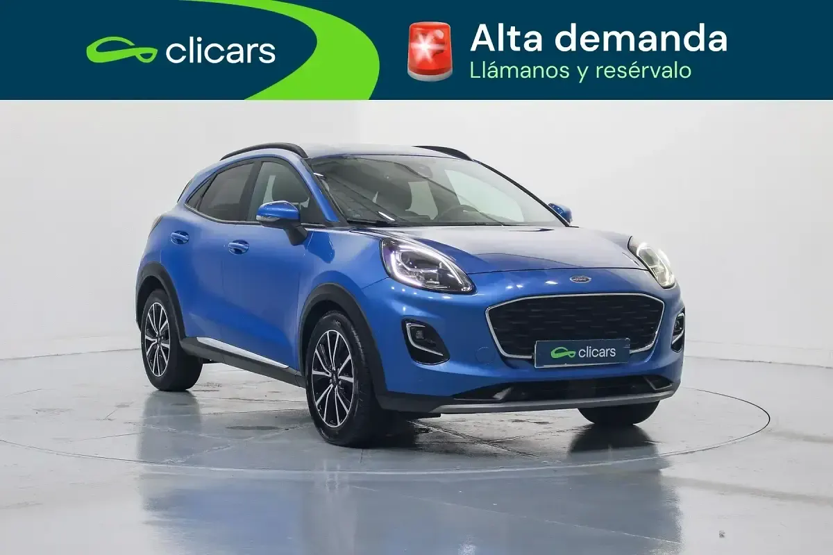 Usado Ford Puma Titanium 125 CV (91 kW) 2022 Azul SUV