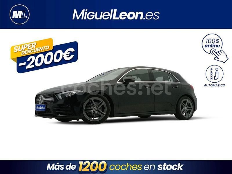 Negro Usado 2019 Mercedes A180 Berlina | 23.985 € (Precio justo) - Imagen 1/3